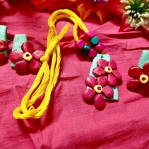 Flower Clay jewellery